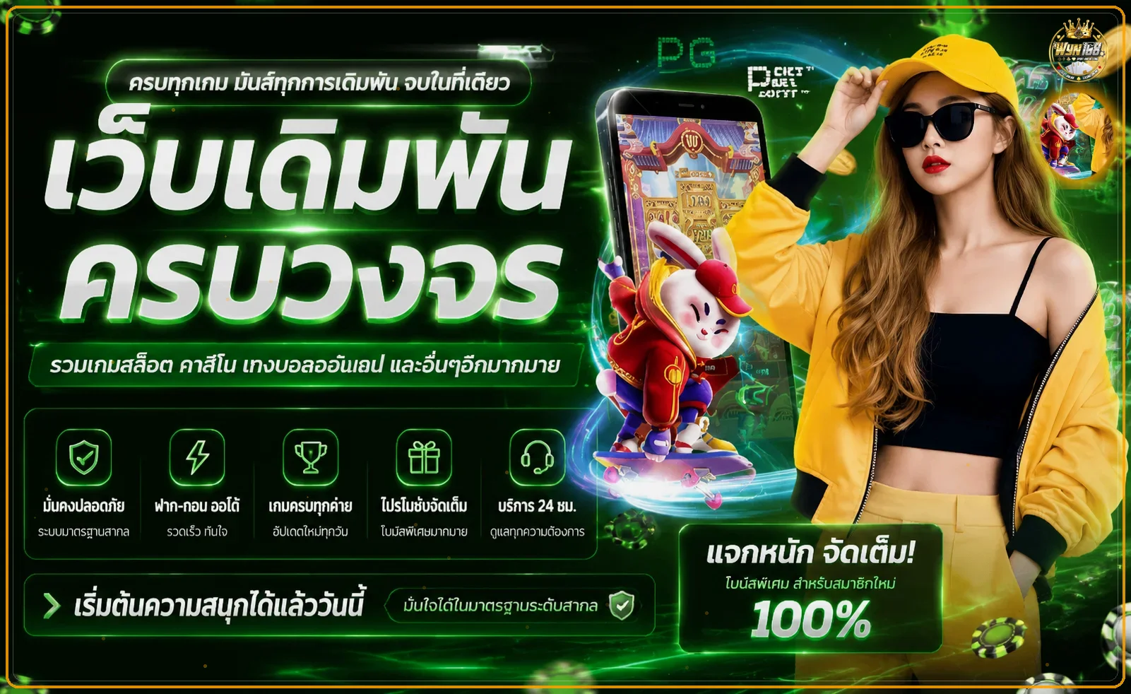 WYN168 ทางเข้าและเกมยอดนิยมบนมือถือ